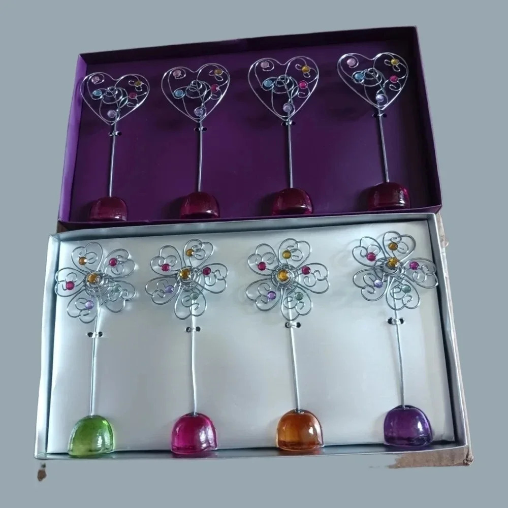 -Photo clip set of 2 colorful